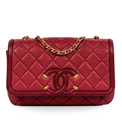 chanel filigree flap small|Flap Bags .